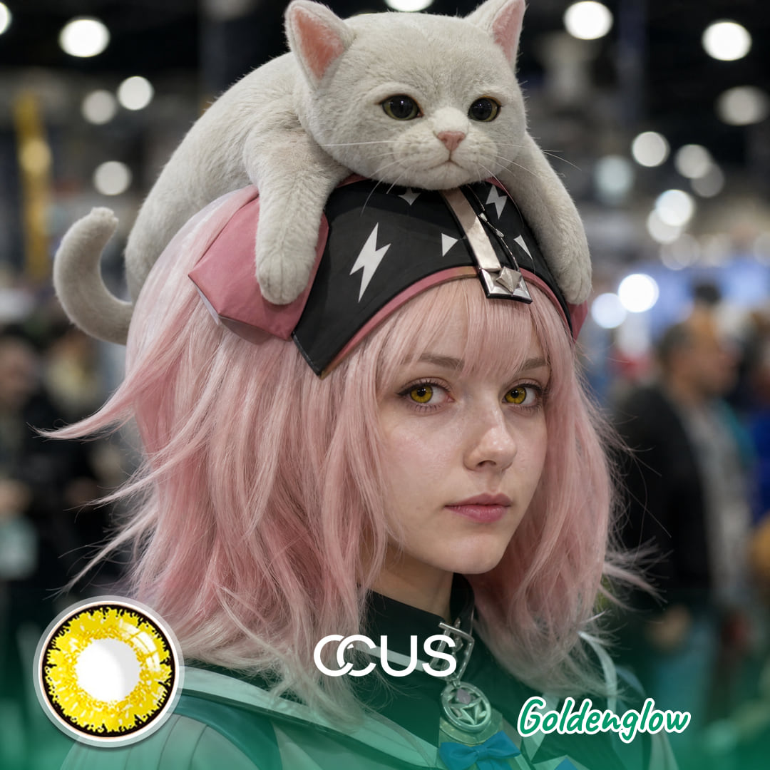 Ak : Goldenglow Cosplay Contact Lenses - Ccus Eyewear · Premium Colored Contacts Arknights : Goldenglow Cosplay Contact Lenses | Ccus Eyewear