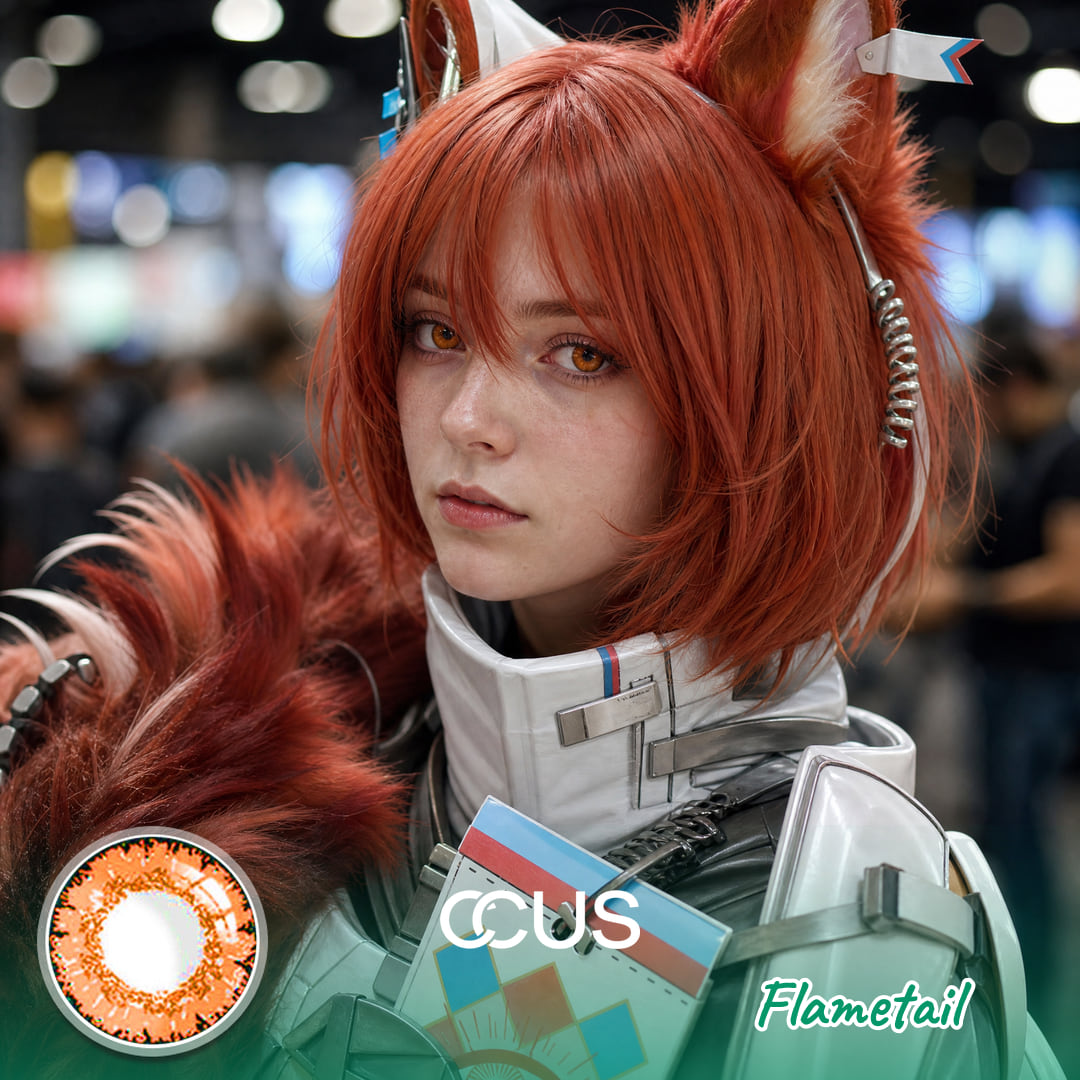 Arknights : Flametail Cosplay Contact Lenses | Ccus Eyewear