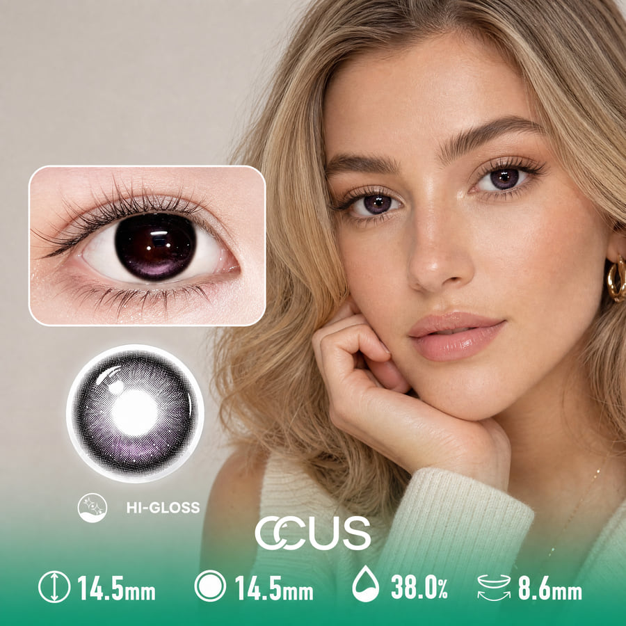 Pearl Rose Moon Purple Contact Lenses - Ccus Eyewear · Premium Colored Contacts Pearl Rose Moon Purple Contact Lenses