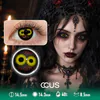 Yellow Green Halloween Contact Lenses