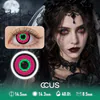 Neon Peony Green Contact Lenses