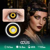 Seville Satin Gilded Yellow Contact Lenses