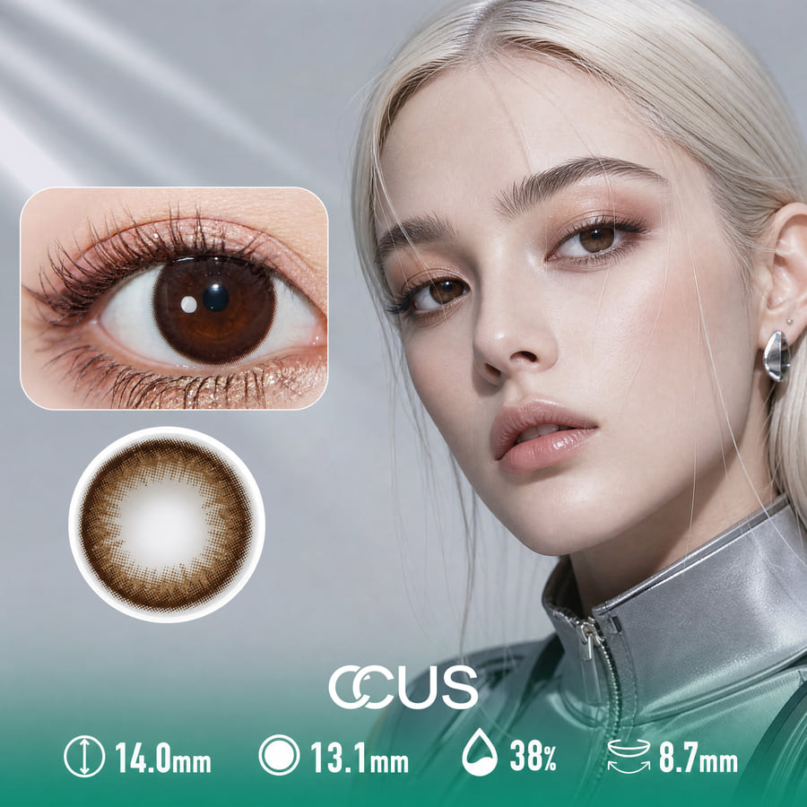 Porto Dusk Mocha Brown Contact Lenses - Ccus Eyewear · Premium Colored Contacts Porto Dusk Mocha Brown Contact Lenses