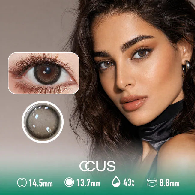 Kyoto Haze Grey Contact Lenses