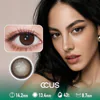 Satin Milk Tea Brown Contact Lenses