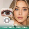 Bruges Orchid Chestnut Brown Contact Lenses