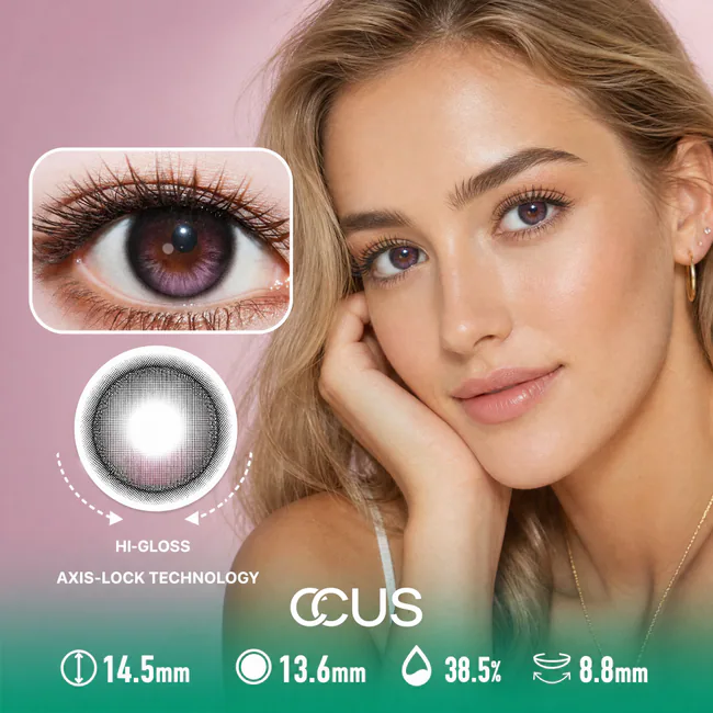 Lily Silk Blush Pink Contact Lenses