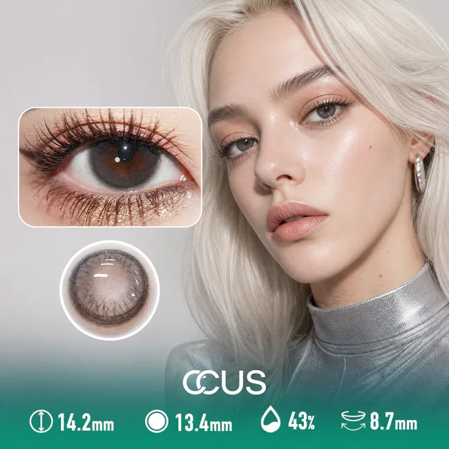 Venice Twilight Smoke Grey Contact Lenses