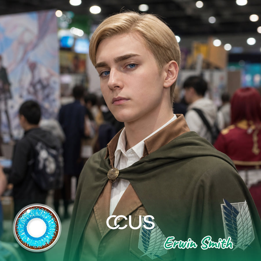 Attack On Titan: Erwin Smith Cosplay Contact Lenses | Ccus Eyewear