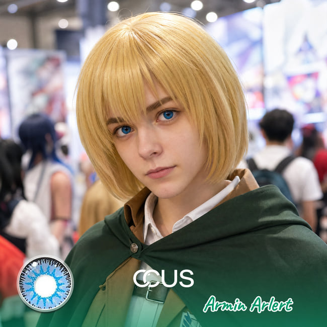 Attack on Titan: Armin Cosplay Contact Lenses | CCUS Eyewear