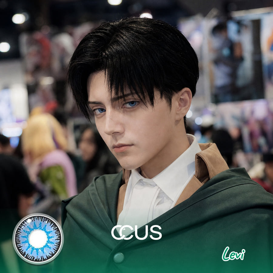 Attack On Titan: Levi Cosplay Contact Lenses | Ccus Eyewear
