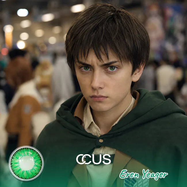 Cosplay &Amp; Halloween Best Sellers - Ccus Eyewear · Premium Colored Contacts Attack On Titan: Eren Yeager Cosplay Contact Lenses | Ccus Eyewear