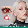 Satin Iris Crimson Red Contact Lenses - Ccus Eyewear · Premium Colored Contacts Satin Iris Crimson Red Contact Lenses