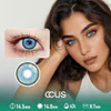 Aurora Spring Azure Blue Contact Lenses