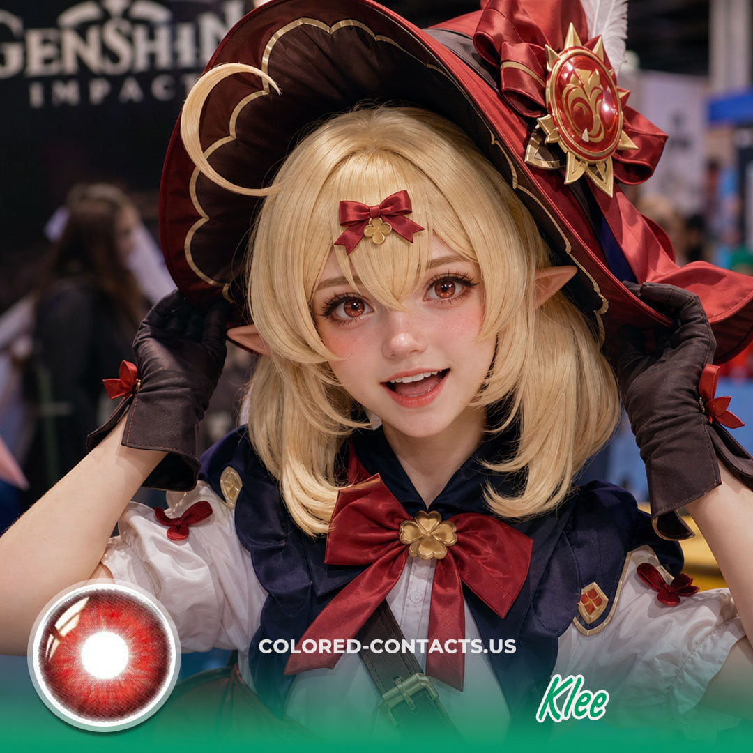 Gi : Klee Cosplay Contacts - Ccus Eyewear · Premium Colored Contacts Gi : Klee Cosplay Contacts