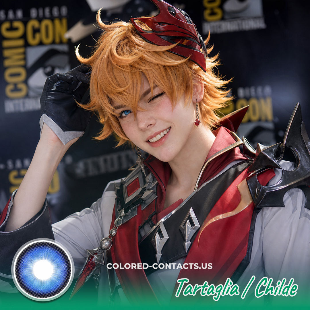 Gi : Tartaglia / Childe Cosplay Contacts