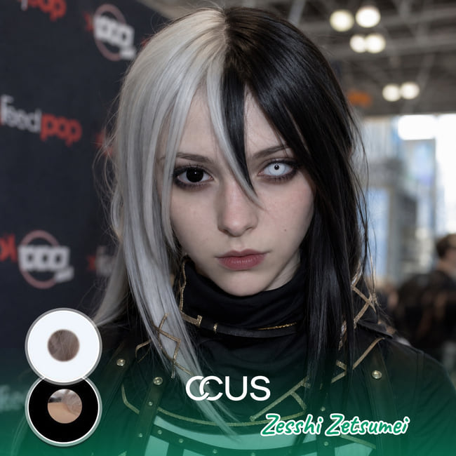 Zesshi Zetsumei Cosplay Heterochromia Contact Lenses | CCUS Eyewear
