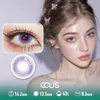 Milan Lace Lilac Purple Contact Lenses