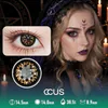 Black Brown Halloween Contact Lenses