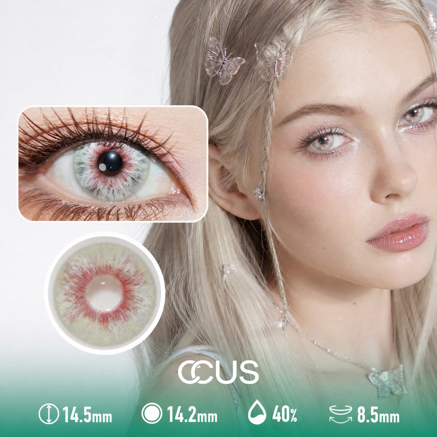 Moon Radiant Silver Contact Lenses - Ccus Eyewear · Premium Colored Contacts Moon Radiant Silver Contact Lenses