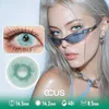 Glass Rain Jade Green Contact Lenses - Ccus Eyewear · Premium Colored Contacts Glass Rain Jade Green Contact Lenses
