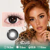 Star Lily Onyx Black Contact Lenses
