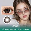 Dawn Butterfly Cocoa Brown Contact Lenses