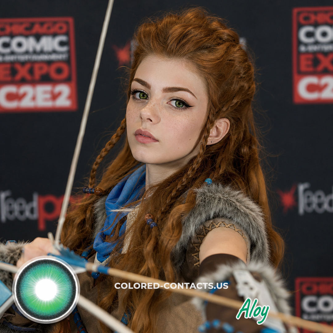 Gi : Aloy Cosplay Contact Lenses - Ccus Eyewear · Premium Colored Contacts Aloy Cosplay Contact Lenses