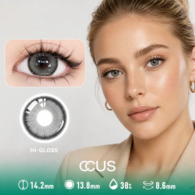 Grey Contacts: Mysterious &Amp; Silver Grey Lenses - Ccus Eyewear · Premium Colored Contacts Provence Halo Grey Contact Lenses