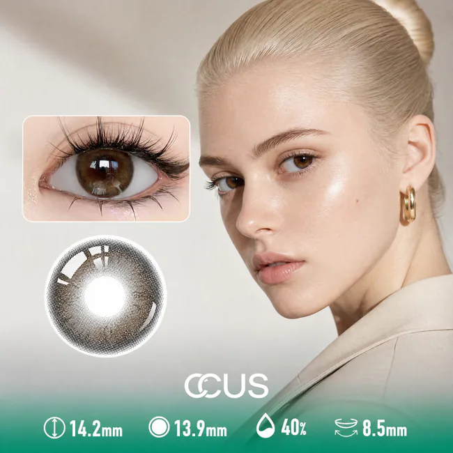 Vienna Equinox Mocha Brown Contact Lenses