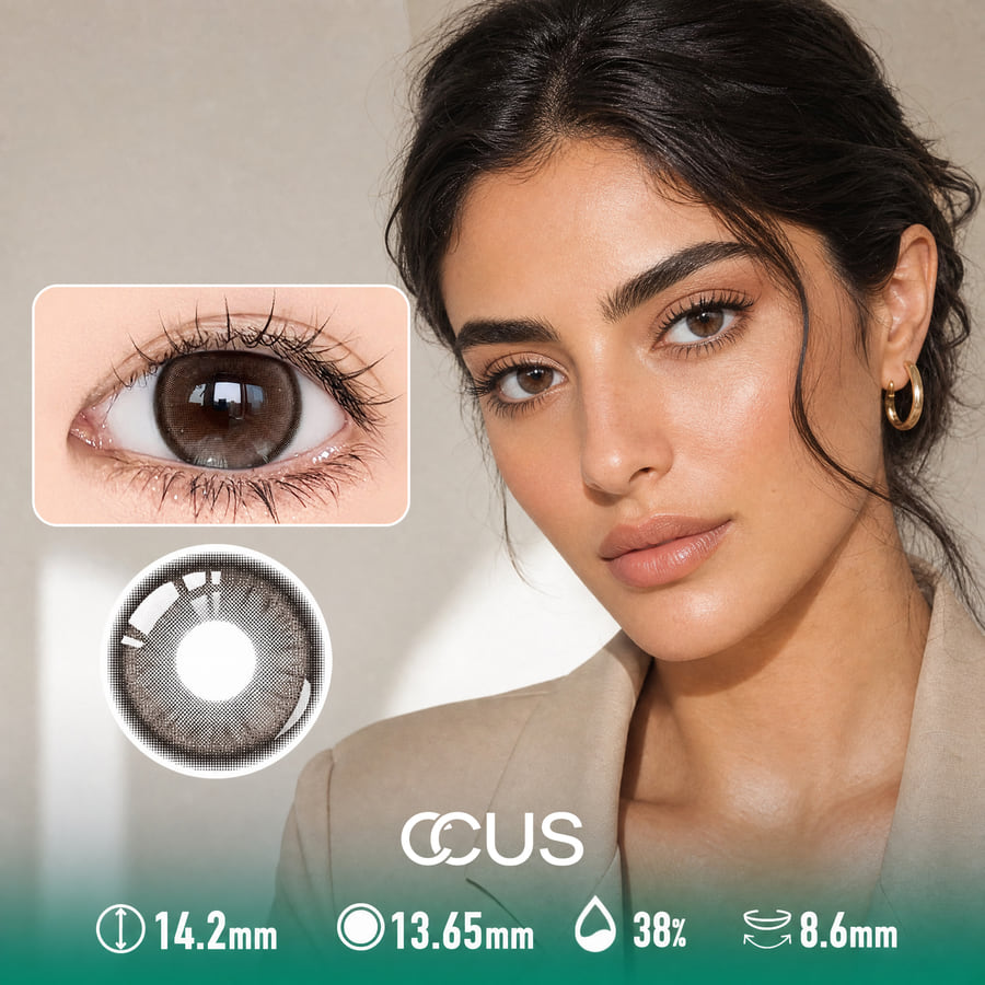 Glass Venice Mocha Brown Contact Lenses - Ccus Eyewear · Premium Colored Contacts Glass Venice Mocha Brown Contact Lenses