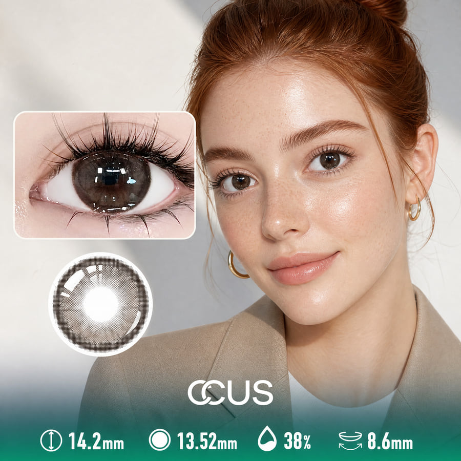 Spring Magnolia Cream Brown Contact Lenses