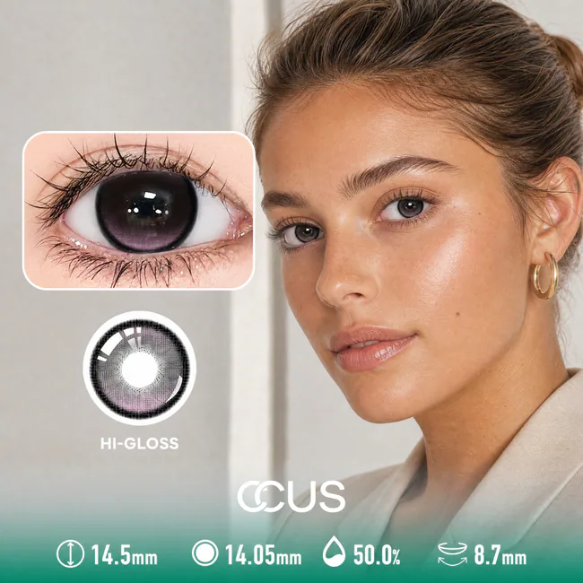 Grey Contacts: Mysterious &Amp; Silver Grey Lenses - Ccus Eyewear · Premium Colored Contacts Romantic Crystal Grey Contact Lenses