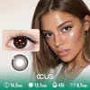 Comet Frost Mocha Brown Contact Lenses