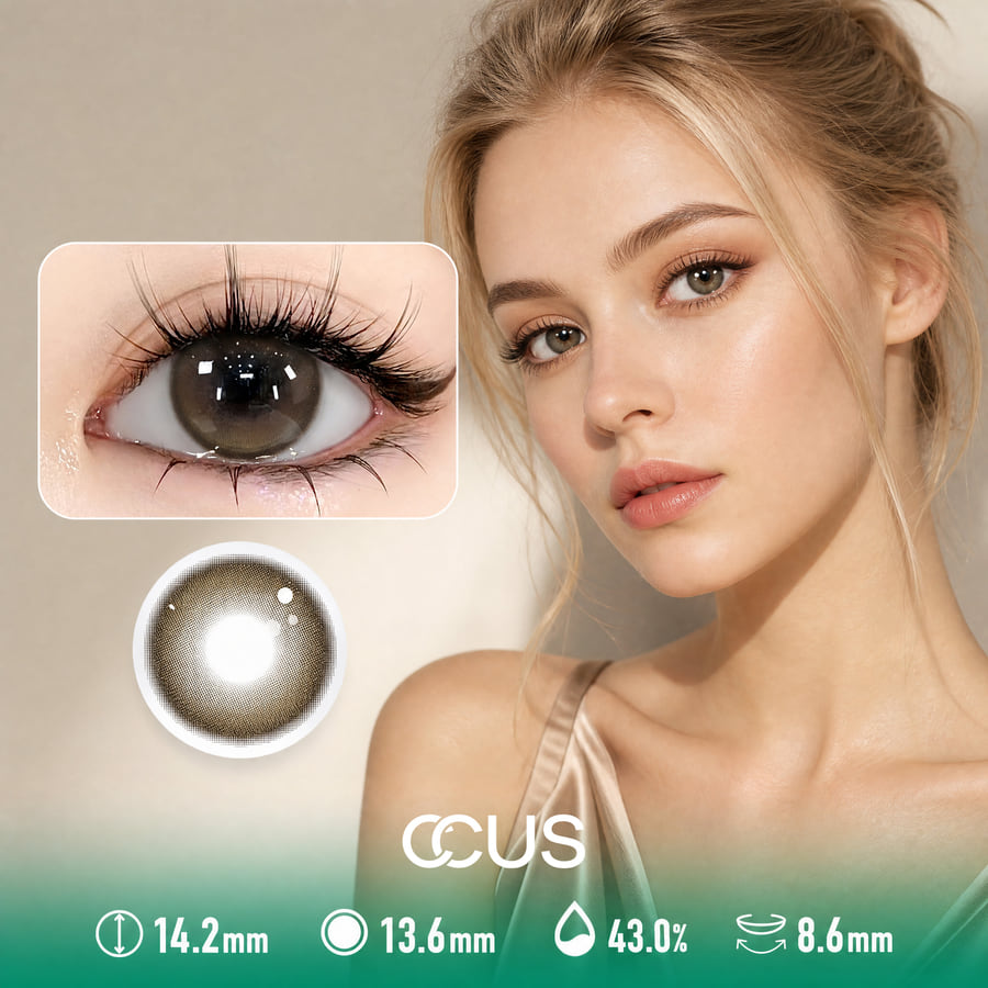 Bridal Iris Brown Contact Lenses - Ccus Eyewear · Premium Colored Contacts Bridal Iris Brown Contact Lenses