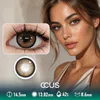 Marigold Amber Brown Contact Lenses
