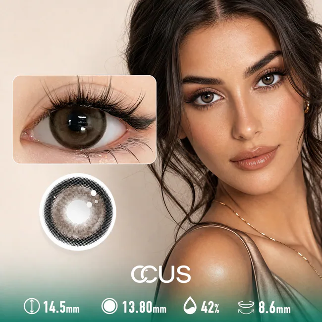 Prague Dusk Chestnut Brown Contact Lenses