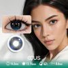 Bruges Lace Ice Blue Contact Lenses