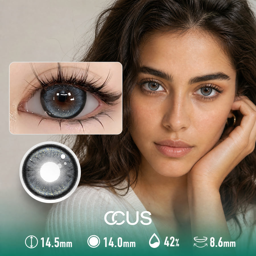 Winter Star Cloud Grey Contact Lenses