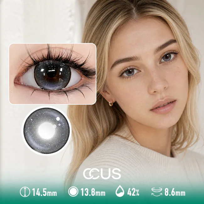 Grey Contacts: Mysterious &Amp; Silver Grey Lenses - Ccus Eyewear · Premium Colored Contacts Reykjavik Smoke Grey Contact Lenses