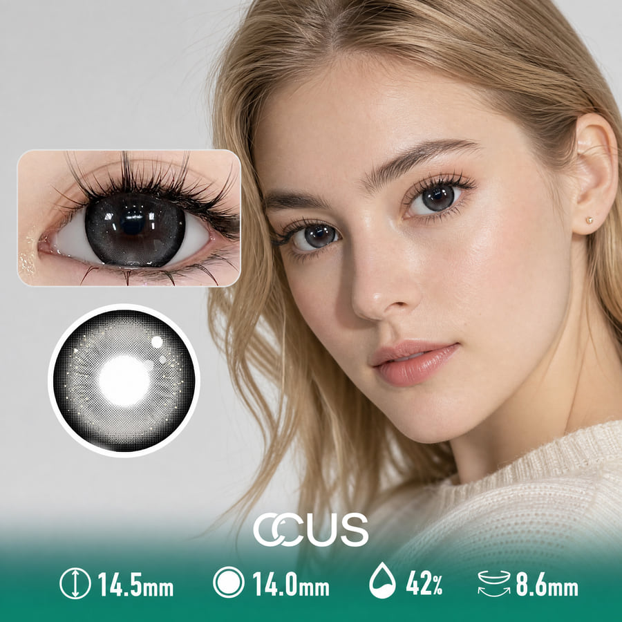 Autumn Nebula Slate Grey Contact Lenses - Ccus Eyewear · Premium Colored Contacts Autumn Nebula Slate Grey Contact Lenses