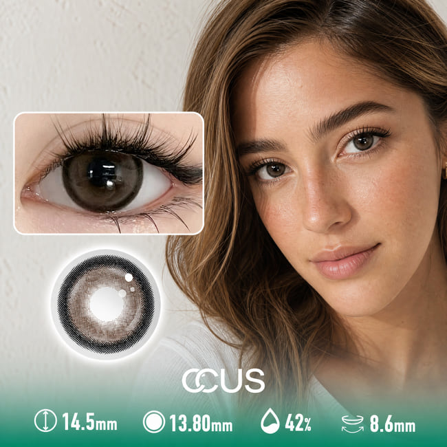 Lisbon Dawn Sandalwood Brown Contact Lenses
