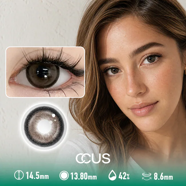 Lisbon Dawn Sandalwood Brown Contact Lenses