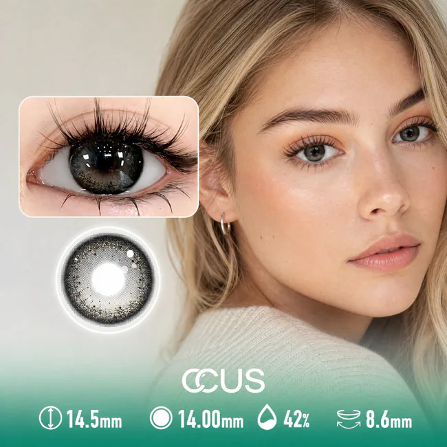 Grey Contacts: Mysterious &Amp; Silver Grey Lenses - Ccus Eyewear · Premium Colored Contacts Spring Haze Ash Grey Contact Lenses