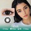 Velvet Rain Black Contact Lenses