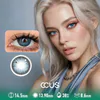 Milan Eclipse Blue Contact Lenses
