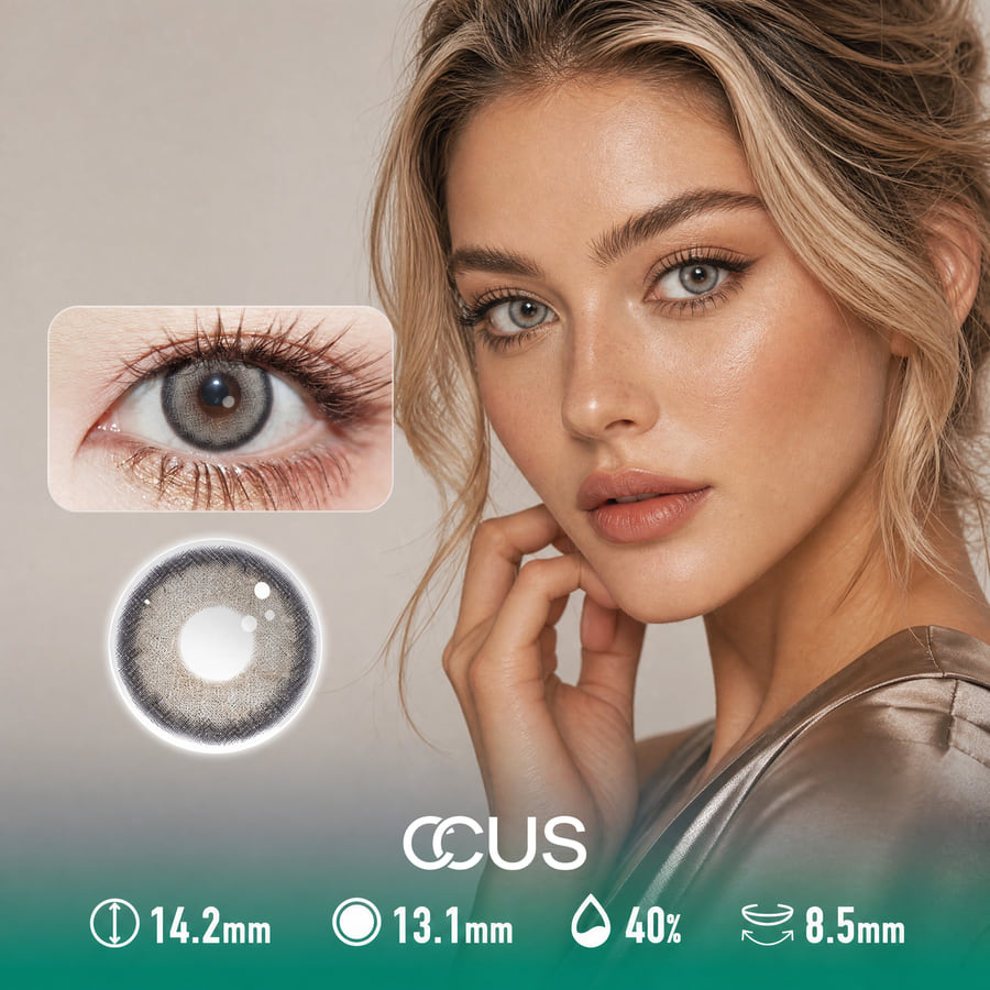 Iris Fog Grey Contact Lenses