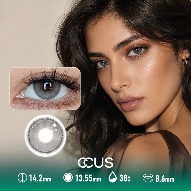 Grey Contacts: Mysterious &Amp; Silver Grey Lenses - Ccus Eyewear · Premium Colored Contacts Dawn Moon Grey Contact Lenses