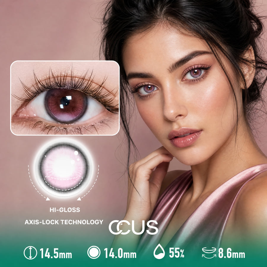 Blossom Breeze Petal Pink Contact Lenses
