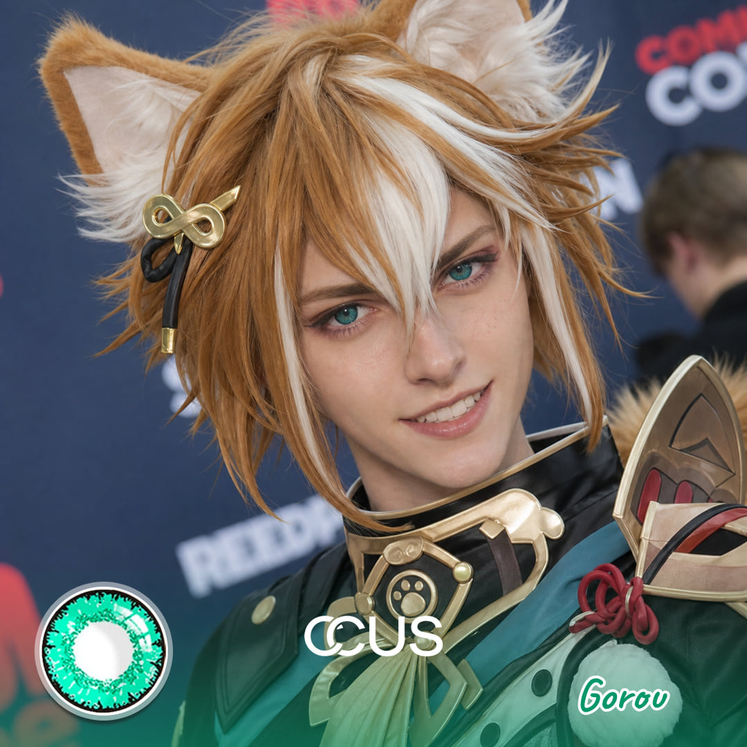 Gi : Gorou Cosplay Contact Lenses - Ccus Eyewear · Premium Colored Contacts Genshin Impact Gorou Cosplay Contact Lenses | Ccus Eyewear
